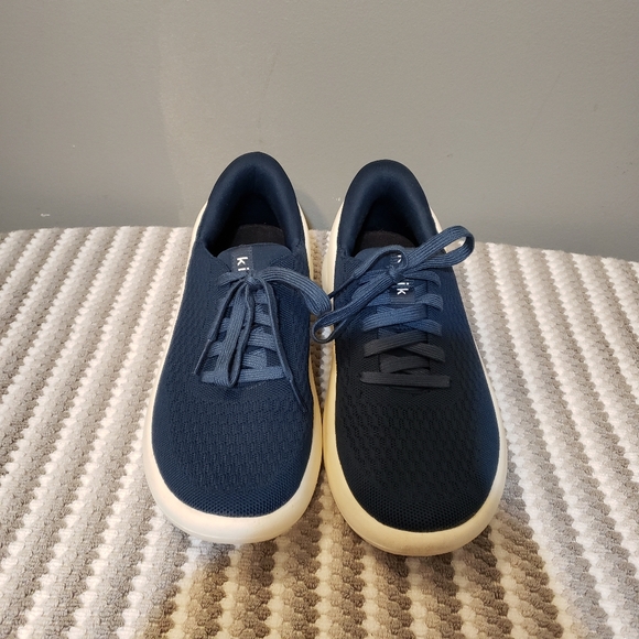 Kizik Roamer Hands-Free Slip-On Sneakers Navy Blue Knit Men’s 7.5 / Women’s 9 - Picture 3 of 11